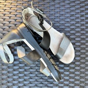 Jambu Genuine Leather Black Sandals for Women